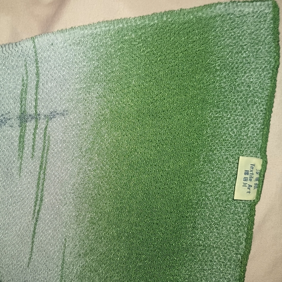 VTG Japanese Scarf  26"x28" - Picture 4 of 8